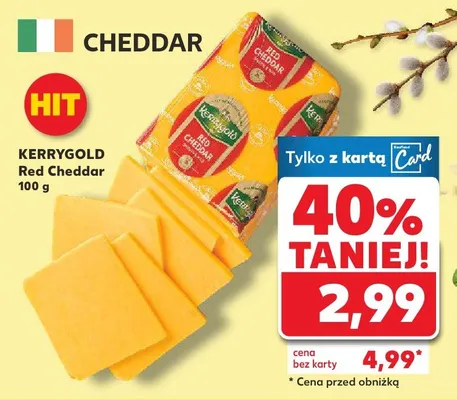 Ser Red Cheddar promocja w Kaufland