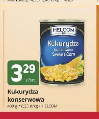 Kukurydza konserwowa Helcom promocja w Marketvita