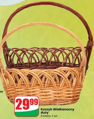 Koszyk Wielkanocny duży promocja w Dino