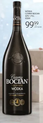Wódka Czarny Bocian 40% 1,75L promocja w Selgros