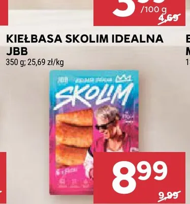Kiełbasa Skolim Idealna JBB promocja w Stokrotka