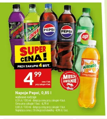 Napój Pepsi Zero Cukru promocja w Twój Market