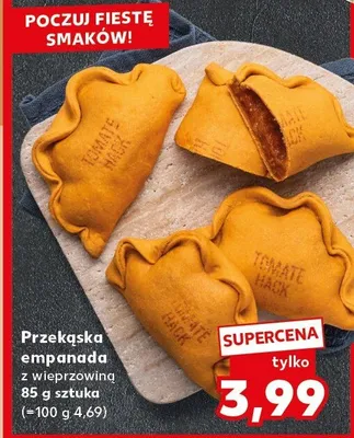 Przekąska empanada z wieprzowiną promocja w Kaufland