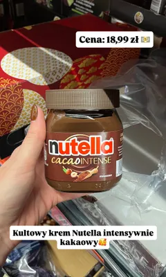 Krem Nutella Cacao Intense promocja w Biedronka