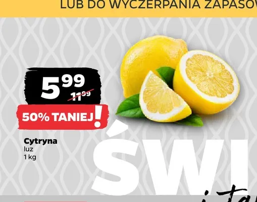 Cytryny promocja w Netto