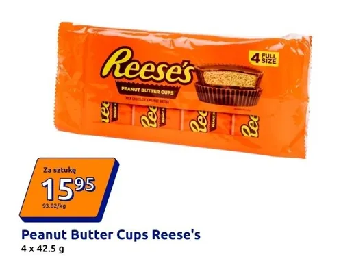 Ciastka Peanut Butter Cups promocja w Action