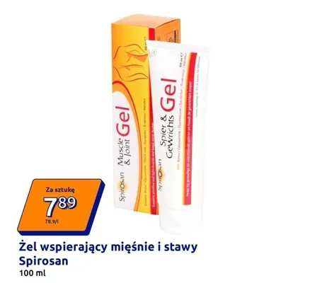 Żel wspierający mięśnie i stawy promocja w Action