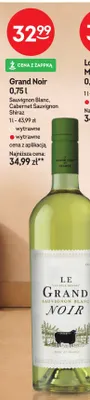 Wino czerwone Grand Noir Cabernet Sauvignon Shiraz promocja w Żabka