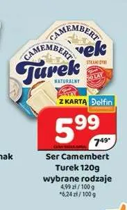 Ser Camembert Turek promocja w Delfin