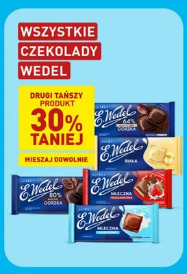 Czekolada E.Wedel Klasyczna Gorzka 64% promocja w Aldi