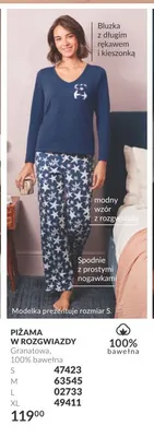 Piżama w rozgwiazdy Avon promocja w AVON