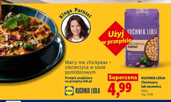 Ciecierzyca Kuchnia Lidla promocja w Lidl
