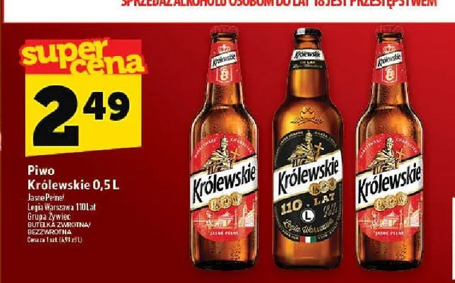 Piwo Królewskie promocja w TOPAZ