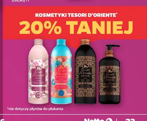 Mydło w płynie Tesori d'Oriente Hammam promocja w Netto