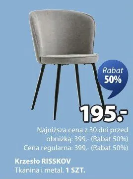 Krzesło RISSKOV promocja w Jysk