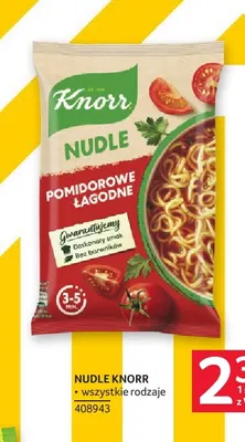 Nudle Knorr promocja w Selgros