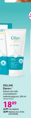 Balsam do ciała Oillan Derm+ promocja w Hebe