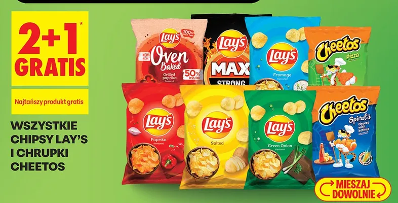 Chipsy Lay's Oven Baked Grilled Paprika promocja w Biedronka