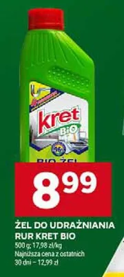 Żel do udrażniania rur Bio promocja w Stokrotka