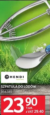 Szpatuła do lodów Hendi promocja w Selgros