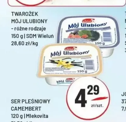 Twarożek Mój Ulubiony promocja w Sedal