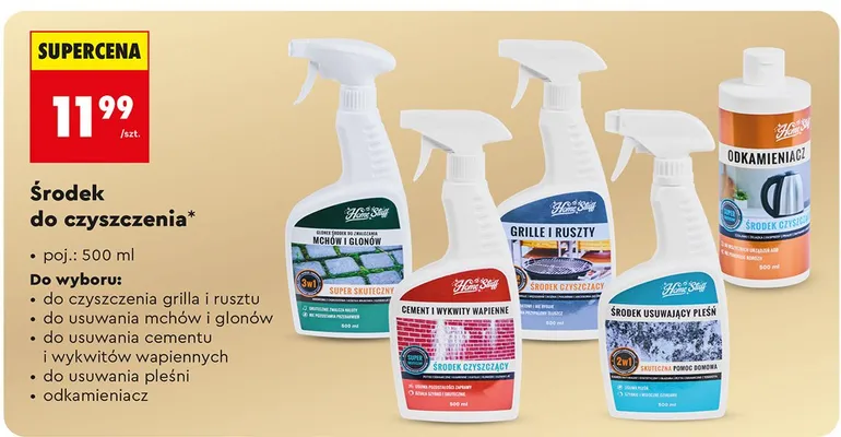 Środek do czyszczenia promocja w Biedronka