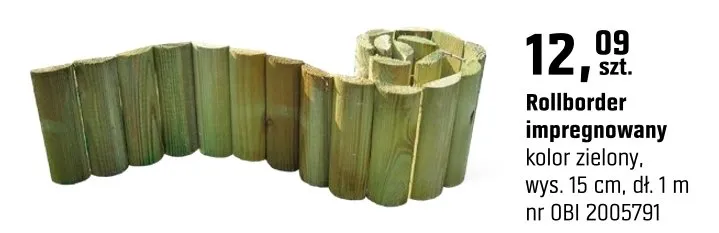 Rollborder impregnowany promocja w OBI