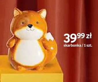 Skarbonka lis Hello Autumn promocja w Empik