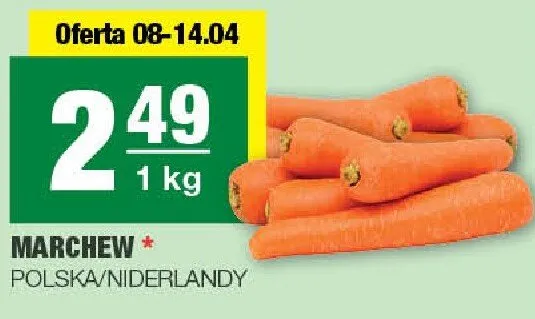 Marchew promocja w SPAR