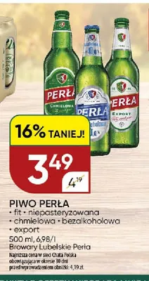 Piwo Perła chmielowa promocja w Chata Polska