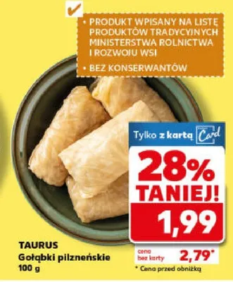 Gołąbki pilzneńskie promocja w Kaufland