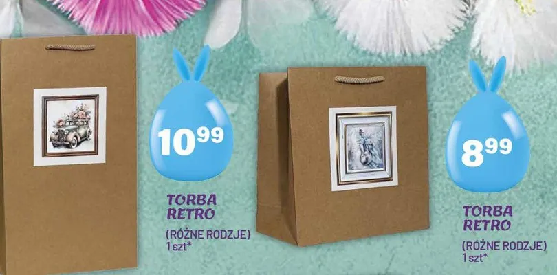 Torba retro (różne rodzaje) promocja w Arhelan