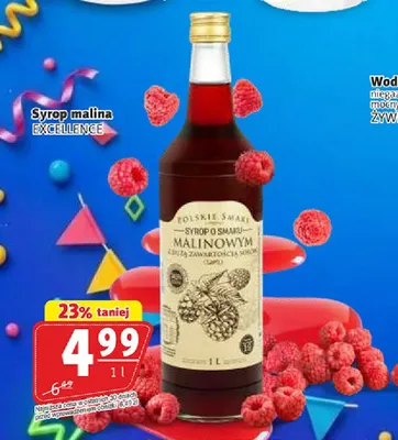 Syrop malina Excellence promocja w Prim Market