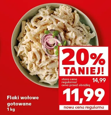 Flaki wołowe gotowane promocja w Kaufland
