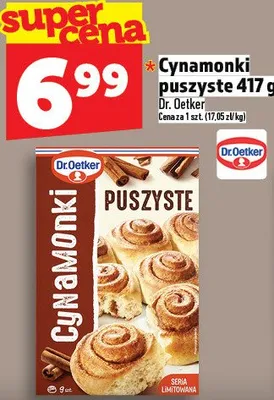 Cynamonki puszyste 417g promocja w TOPAZ
