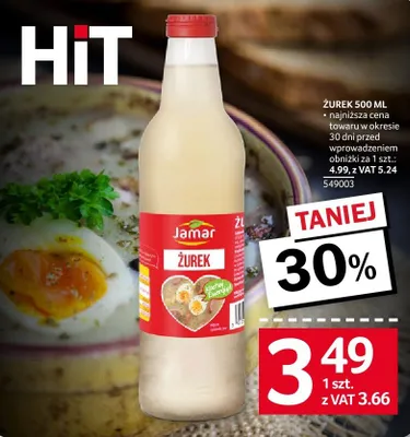 Żurek Jamar 500 ml promocja w Selgros