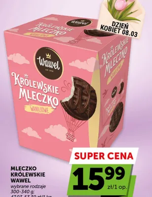 Mleczko królewskie waniliowe promocja w Groszek