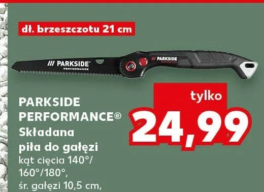 Składana piła do gałęzi promocja w Kaufland