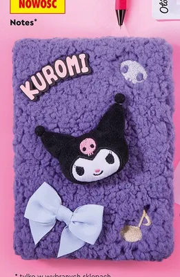 Notes Kuromi promocja w Biedronka
