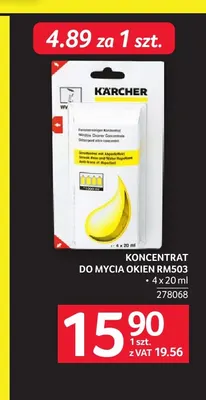 Koncentrat do mycia okien RM503 4-pak Kärcher promocja w Selgros