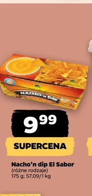 Nacho'n dip serowy El Sabor promocja w Netto