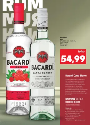 Rum różne rodzaje promocja w Kaufland