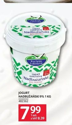 Jogurt naturalny Nadbużański Kuchnia Lubelska promocja w Selgros