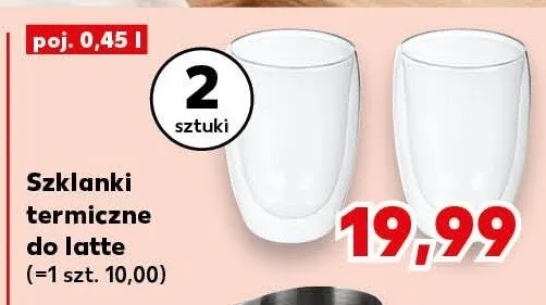 Szklanki termiczne do latte promocja w Kaufland