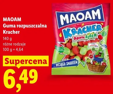 Guma rozpuszczalna MAOAM Kracher promocja w Lidl