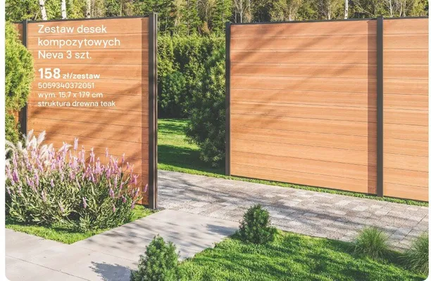 Zestaw desek kompozytowych Neva promocja w Castorama