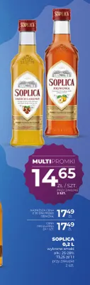 Likier Soplica Orzech Laskowy promocja w Duży Ben