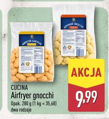 Airfryer gnocchi CUCINA promocja w Aldi