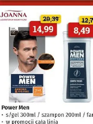S/gel 300ml / szampon 200ml / farba - w promocji cała linia Joanna promocja w Drogeria Kosmyk