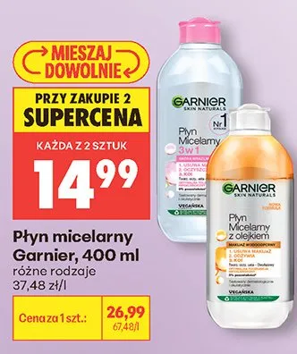 Płyn micelarny Garnier promocja w Biedronka